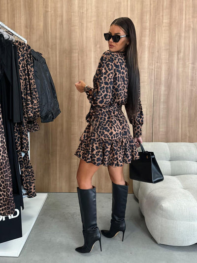 Diana - Elegancka Kwiatowa Sukienka