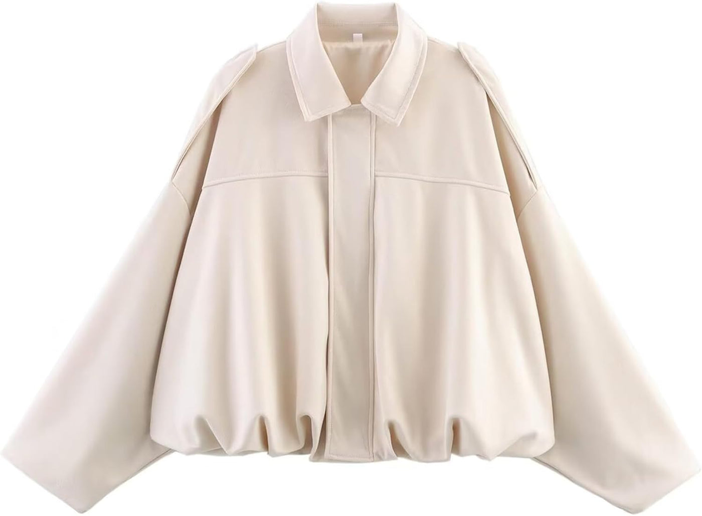 Alicja – Stylowa Kurtka Bomberka z Imitacji Zamszu