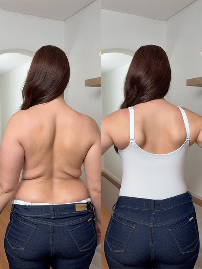 Teresa – Modelujący top z wbudowanym biustonoszem