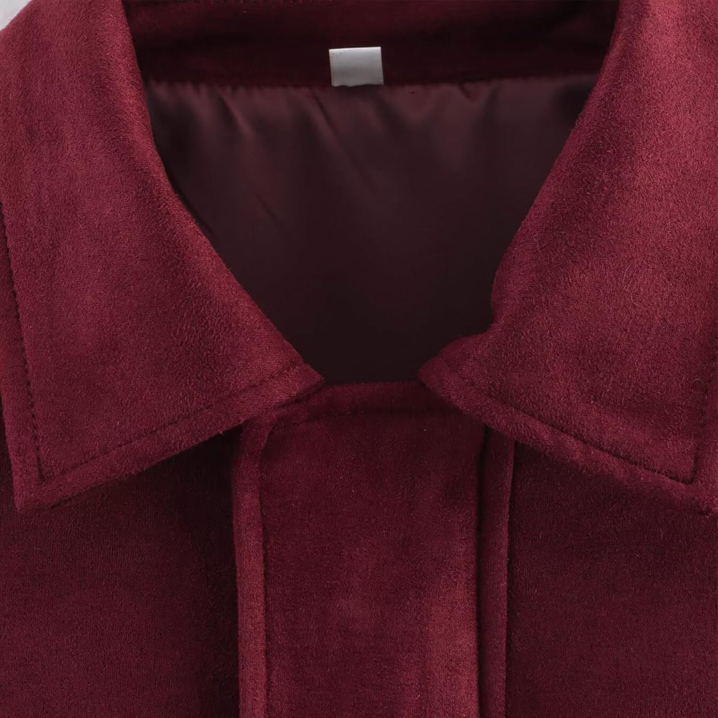 Alicja – Stylowa Kurtka Bomberka z Imitacji Zamszu