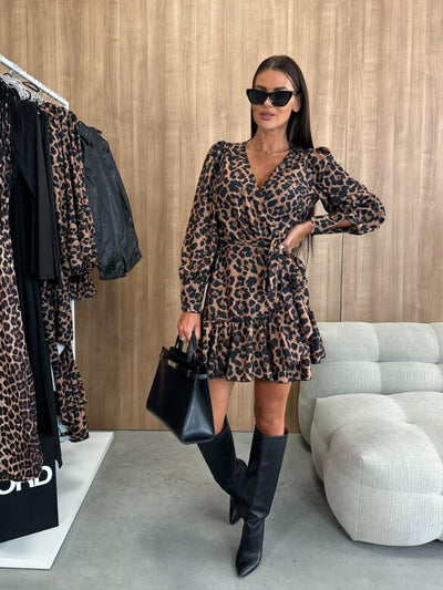 Diana - Elegancka Kwiatowa Sukienka