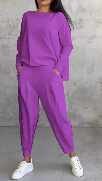 Aurora – Elegancki Komplet Casualowy