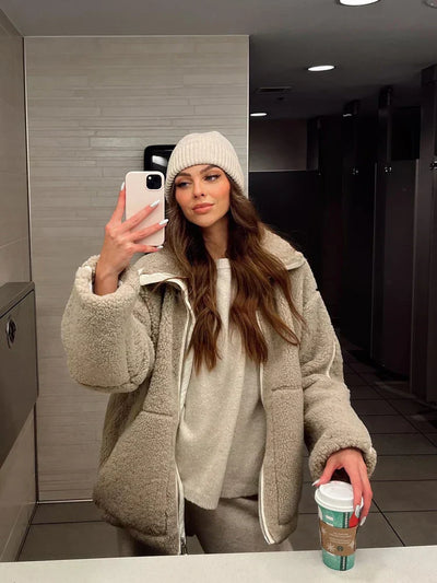 Iwona - Miękka Ciepła Kurtka Zimowa