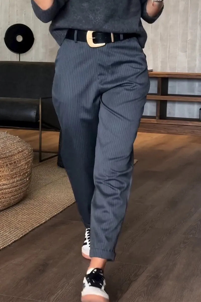 Hilda - Spodnie W Paski