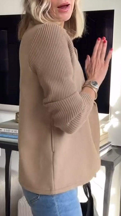 Sasha - Casualowy płaszcz typu blazer