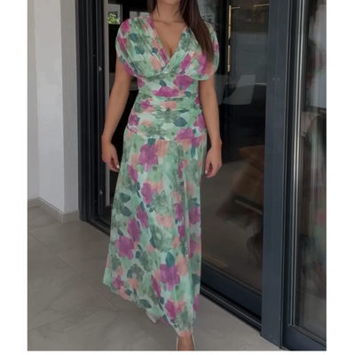 Nadia – Elegancka długa sukienka