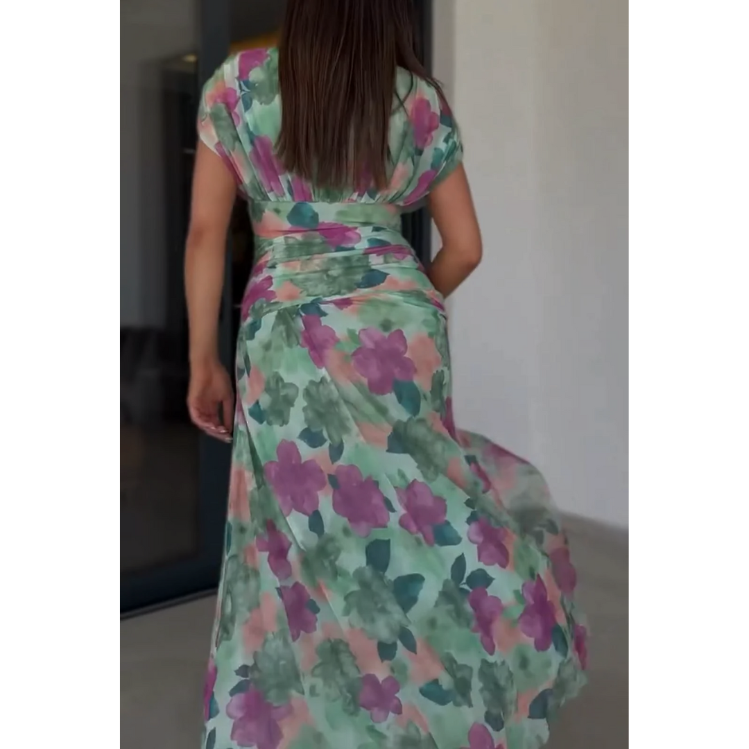 Nadia – Elegancka długa sukienka