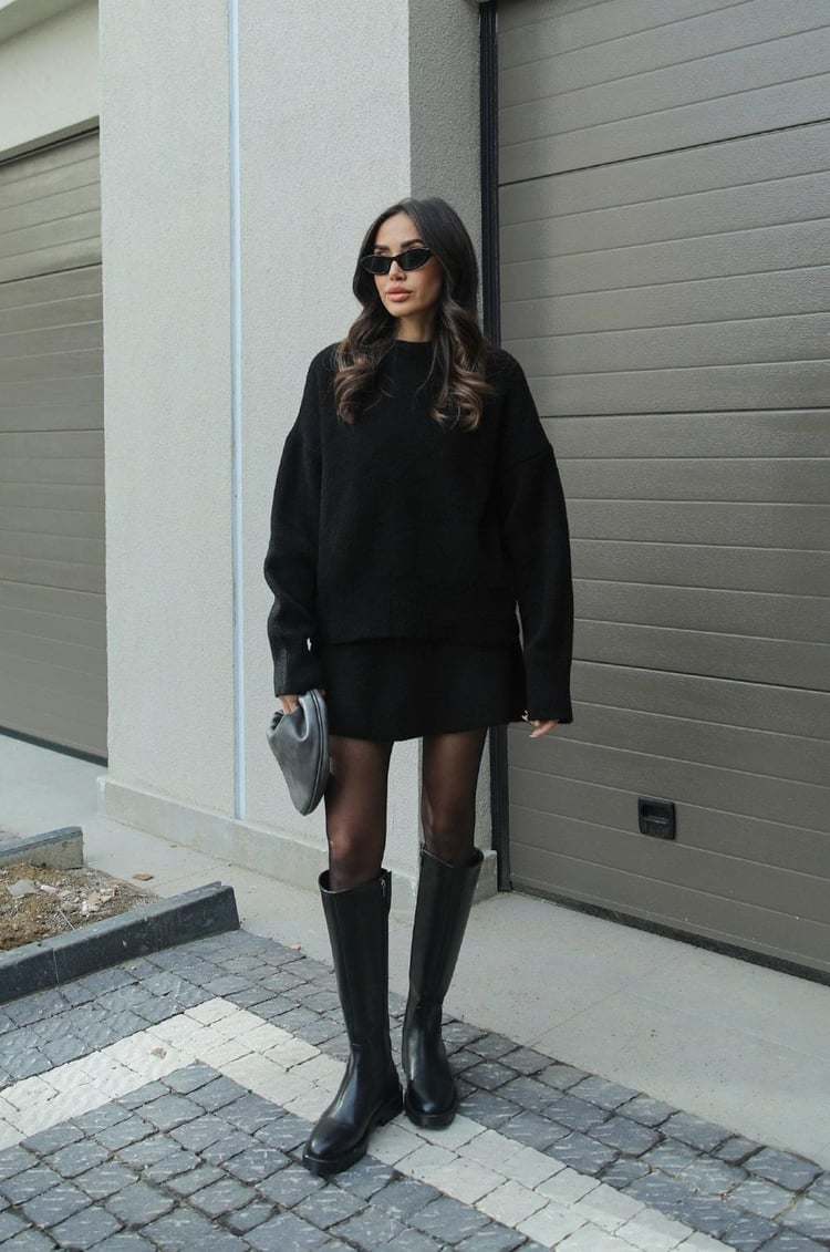 Masha - Dzianinowy Zestaw