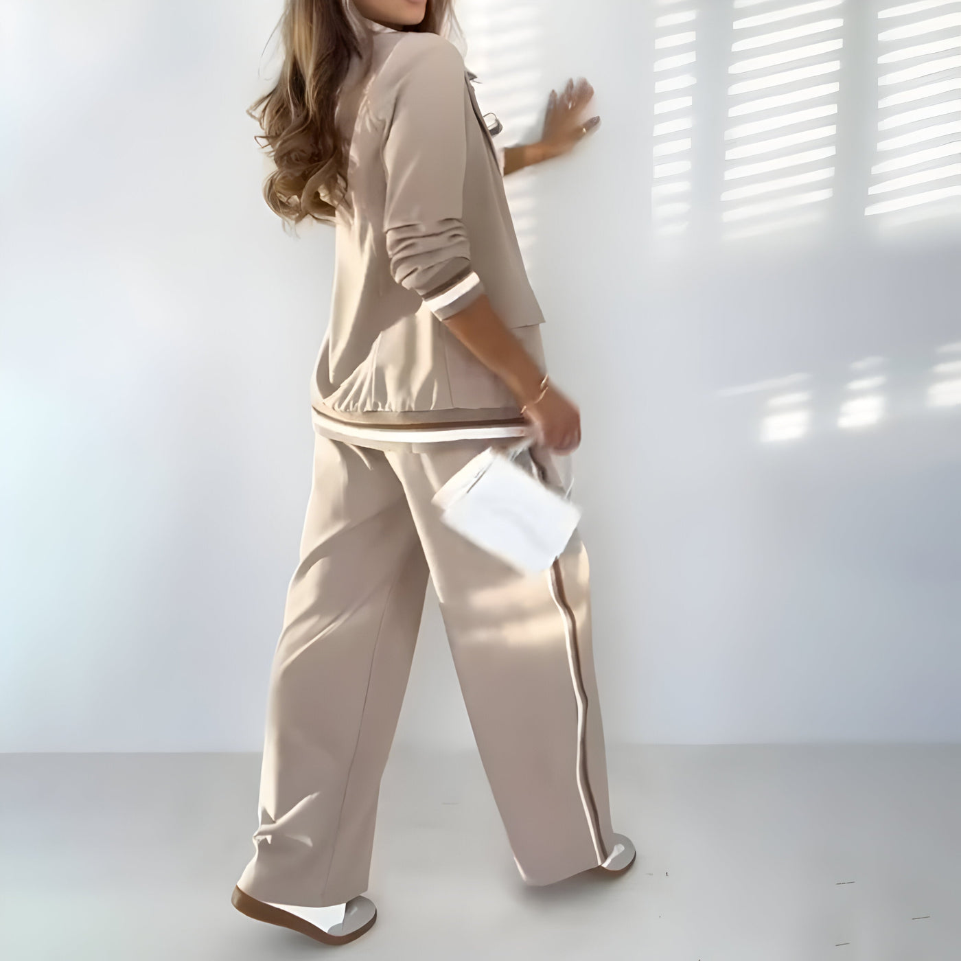 Henryka - Szykowny Pasiasty Komplet