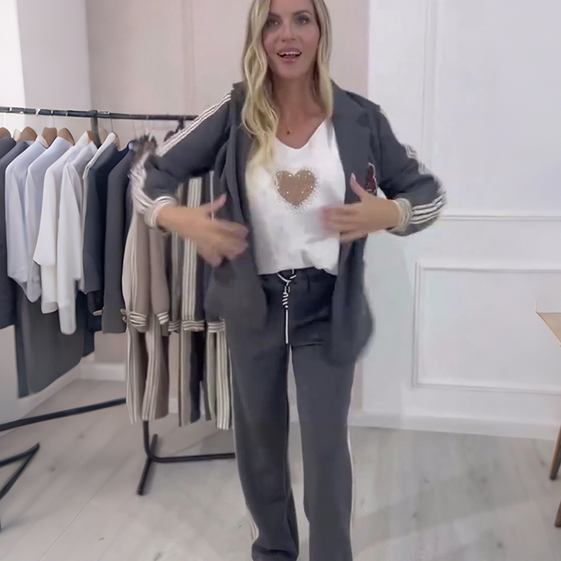 Tara - Elegancki Komplet Dwuczęściowy